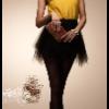 Woolen Cashmere-sanding With Net Yarn One-piece Dress DA-824ZC3079J3B1-W350  Product Details: Color(s): Yellow, Red  Ingredients: Woolen Velvet Rubbed Fur + Net Yarn   Size (cm) Skirt Length 80; Chest 88; Waist 62   SGD 29.90